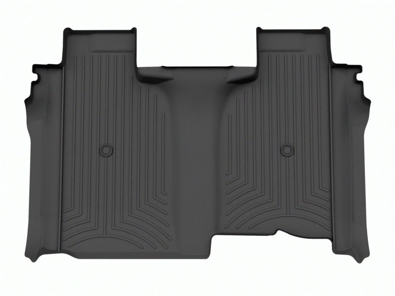 WeatherTech DigitalFit Rear FloorLiner for 2019 Chevrolet Silverado 1500 Crew Cab - Black