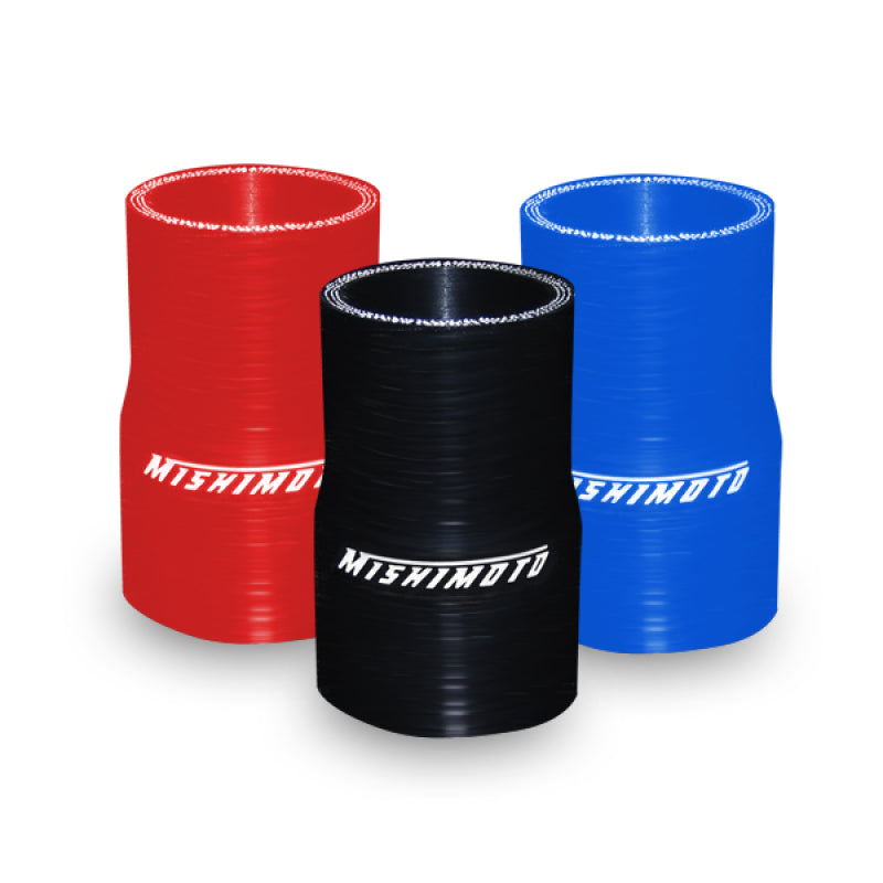 Mishimoto 2.0 to 2.25 Inch Silicone Transition Coupler - Black, Blue, Red