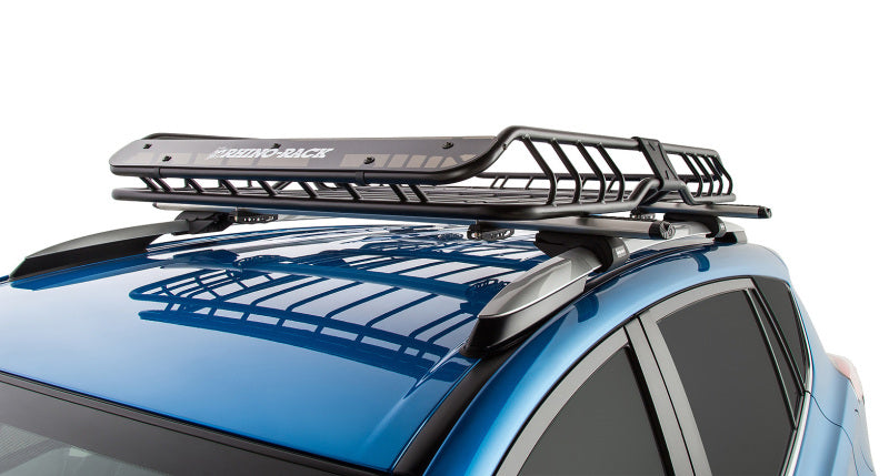 Rhino-Rack XTray Large Roof Mount Vehicle Basket with Wind Deflector - Model RHRRMCB02