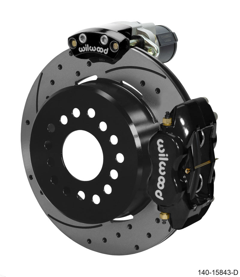 Wilwood EPB/FDLI Rear Brake Kit for Big Ford - 12.19 Inch Rotor, Part #wil140-15843-D