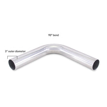 Load image into Gallery viewer, Mishimoto Universal Aluminum Intercooler Tubing 3-inch OD with 90-Degree Bend