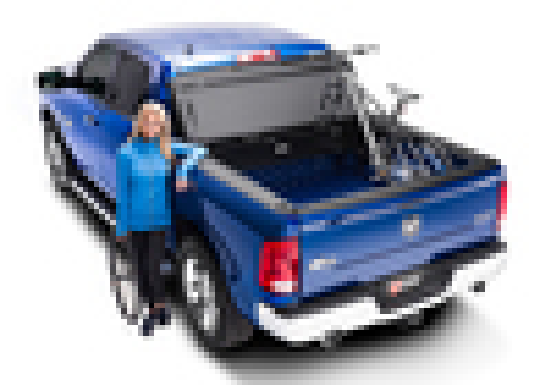 BAK BAKFlip MX4 (GEN 3) Matte Finish Hard Folding Truck Bed Cover for Ram 1500/2500 (2014-2020 Classic, 6' 4" Bed)