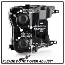 Load image into Gallery viewer, Spyder 18-19 Ford F-150 Projector Headlights - Halogen Model Only - Black (Part No. PRO-YD-FF15018-LB-BK)