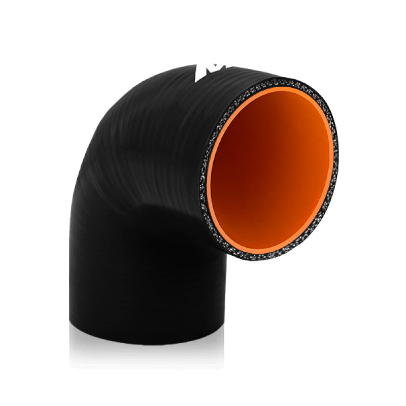 Mishimoto 2.75-Inch Silicone 90 Degree Coupler - Black