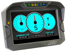 Load image into Gallery viewer, AEM CD-7 Carbon Digital Dash Display with GPS - 7-inch full-color racing dash, CAN input, and lightweight carbon fiber enclosure