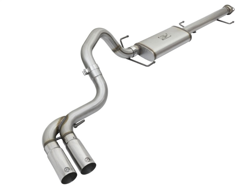 aFe Rebel Series 3-inch Stainless Steel Cat-Back Exhaust System with Polished Tips for 2007-2014 Toyota FJ Cruiser