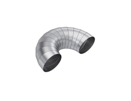 MBRP T304 Stainless Steel 4-Inch Diameter 180-Degree Pie Cut Kit for Custom Exhaust Bends