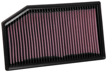 Load image into Gallery viewer, K&amp;N Engineering 33-5076 High-Flow Drop-In Air Filter for Jeep Wrangler 2018-2019