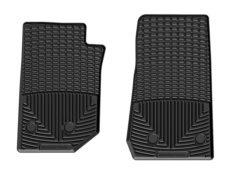 WeatherTech All-Weather Front Floor Mats for 2014-2015 Jeep Wrangler - Black