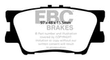 EBC Redstuff Ceramic Low Dust Rear Brake Pads for 2007-2008 Toyota Camry