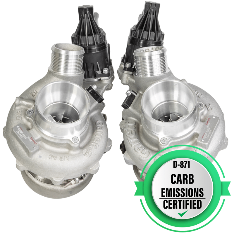 Garrett PowerMax GT2260S Stage 2 Turbocharger Upgrade Kit for 2017-2021 Ford F-150 3.5L V6 - Left & Right Turbochargers