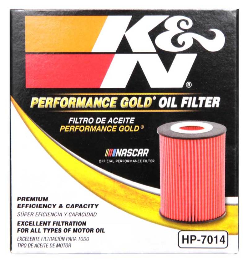 K&N Engineering KNNHP-7014 Cartridge Oil Filter for BMW 2006-2009 3.0L Models