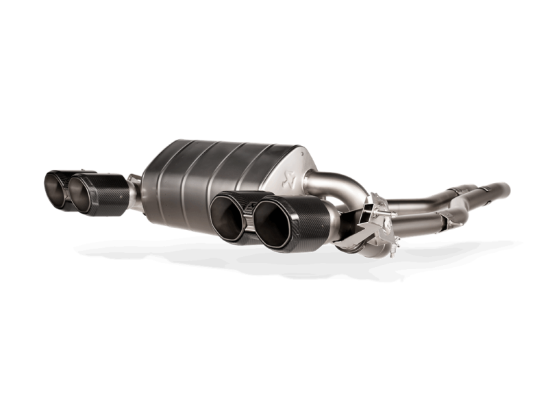 Akrapovic Slip-On Line for 2023 BMW M2 (G87) Titanium Exhaust System with Optional Tips