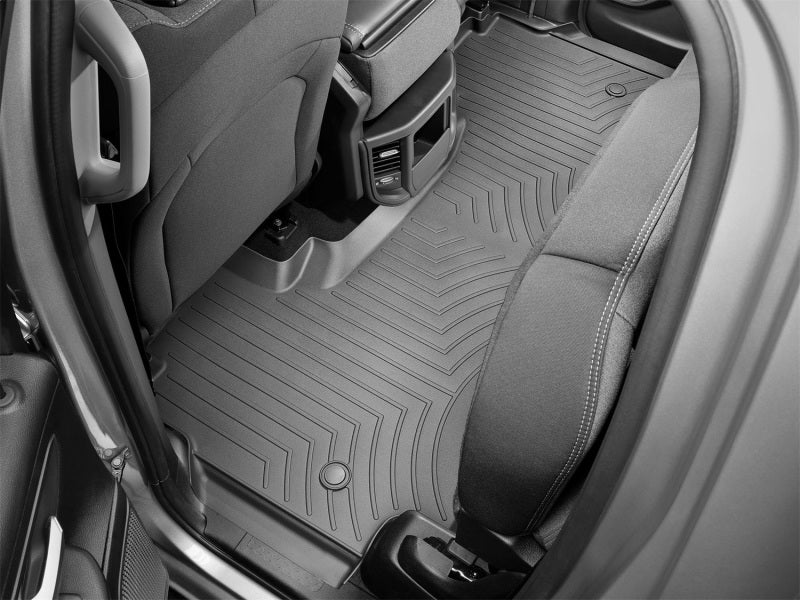 WeatherTech DigitalFit Rear FloorLiner for 2019-2020 Dodge Ram 1500 Quad Cab, Black