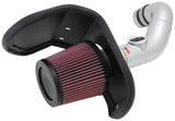 K&N Engineering 69-4524TS Silver Typhoon Cold Air Intake System for 2012-2015 Chevrolet Sonic 1.4L