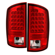 Load image into Gallery viewer, Spyder LED Tail Lights for Dodge Ram 1500 2004-2006 - Red and Clear Pair
