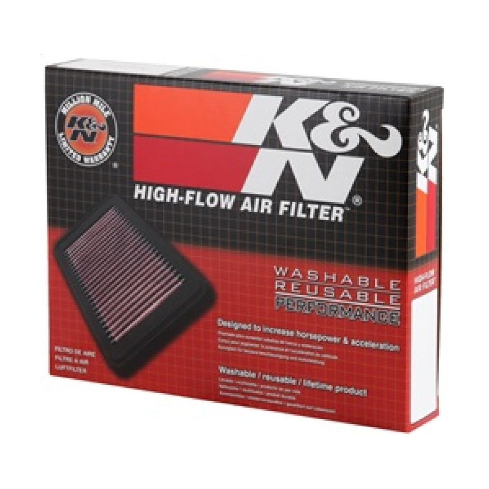 K&N Engineering High-Flow Reusable Air Filter for Fiat 500 & Abarth 1.4L Turbo (Part No. KNN33-3014)