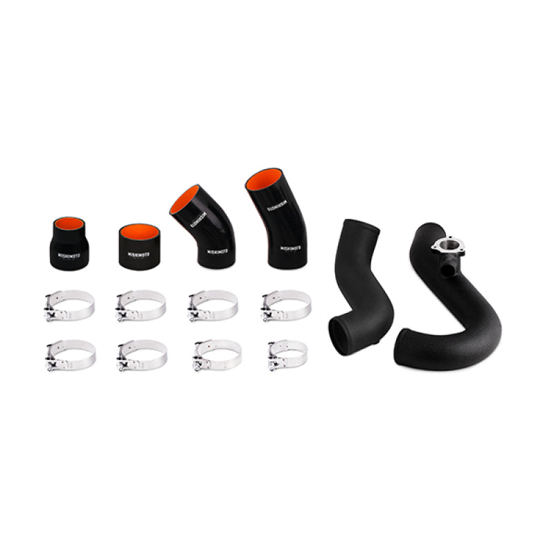 Mishimoto 2015-2020 Ford Mustang EcoBoost Performance Intercooler Kit - Black Wrinkle Finish