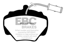 Load image into Gallery viewer, EBC DP6663 Greenstuff Rear Brake Pads for 1991-1994 Land Rover Range Rover