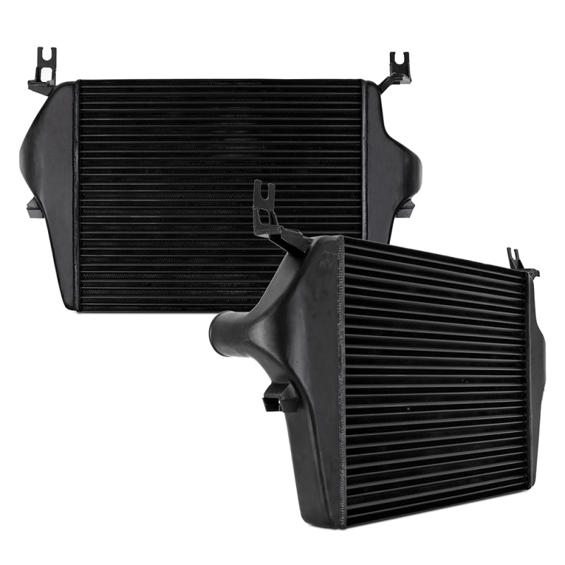 Mishimoto 2003-2007 Ford 6.0L Powerstroke Cast End Tank Replacement Intercooler – Black