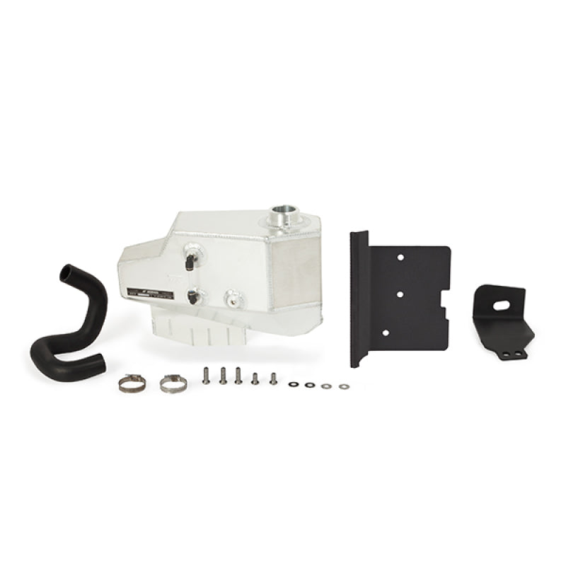 Mishimoto 2008-2010 Ford 6.4L Powerstroke Aluminum Degas Tank with Sight Tube and Pressure Port