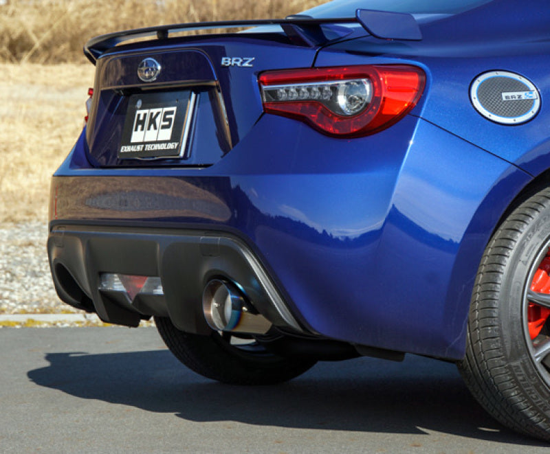 HKS Hi-Power Single Racing V2 Exhaust for Scion FR-S and Toyota 86 Part Number hks32016-BT003