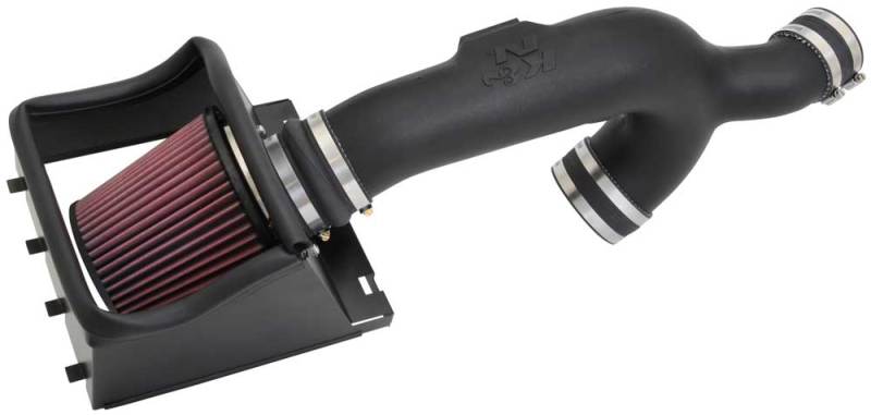 K&N Engineering 57-2583 High-Flow Cold Air Intake Kit for Ford F-150 3.5L V6 (2011-2014)