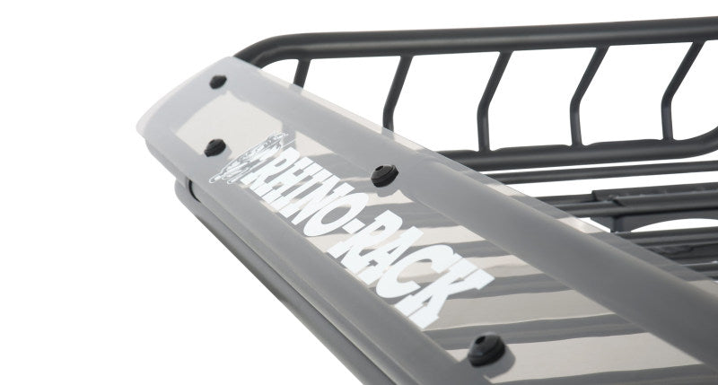 Rhino-Rack XTray Large Roof Mount Vehicle Basket with Wind Deflector - Model RHRRMCB02