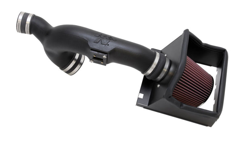 K&N Engineering 57-2583 High-Flow Cold Air Intake Kit for Ford F-150 3.5L V6 (2011-2014)