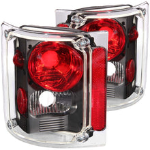 Load image into Gallery viewer, ANZO 1973-1987 Chevrolet C10 Tail Light Assembly with Clear Lens and Black Housing - Pair