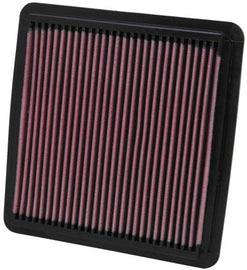 K&N Engineering High-Flow Drop-In Air Filter Part Number KNN33-2304 for Subaru Legacy, WRX, and STi (2005-2008)