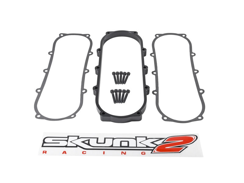 Skunk2 Ultra Series Honda/Acura Black Street Intake Manifold 0.5-Liter Plenum Spacer – Part No. SKK907-05-9101