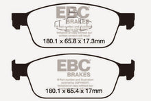 Load image into Gallery viewer, EBC Yellowstuff Front Brake Pads for Ford Focus 2.0 Turbo ST - High-Performance Street and Track Use