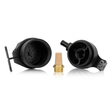 Load image into Gallery viewer, Mishimoto Universal Baffled Oil Catch Can - Black, Part Number misMMBCC-UNI-BK