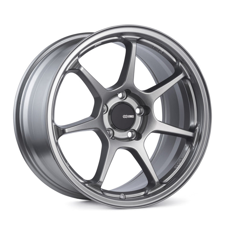Enkei TS-7 18x9.5 Storm Gray Wheel with 5x120 Bolt Pattern and 45mm Offset