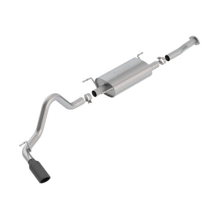 Borla 16-23 Toyota Tacoma 3.5L V6 S-Type Cat-Back Exhaust with Black Chrome Tip