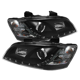 Spyder Pontiac G8 2008-2009 Projector Headlights with DRL * Black Finish, OEM Quality