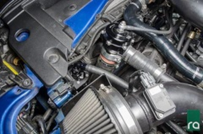 Radium Engineering 20-0300 Aluminum Alternate Mount for Mitsubishi EVO X Crankcase Catch Can Kit
