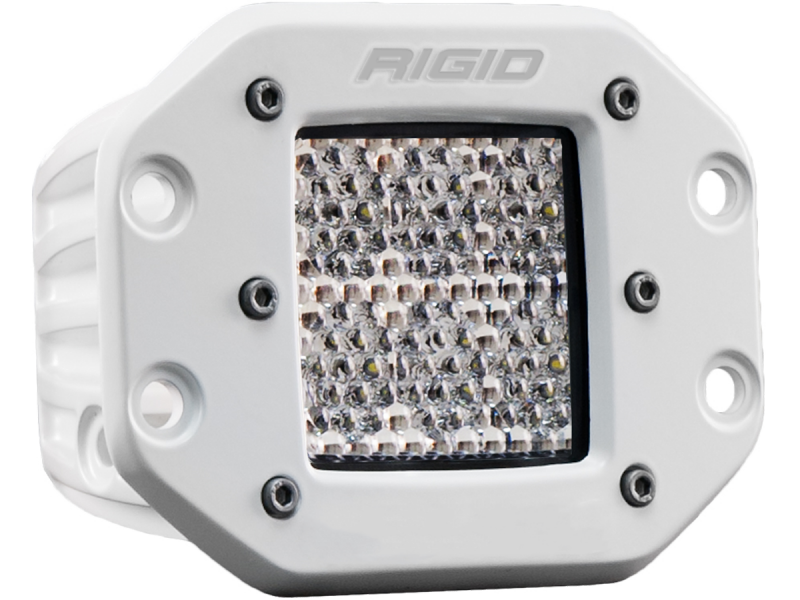Rigid Industries Marine D-Series PRO Dually Flush Mount LED Light with 60? Lens