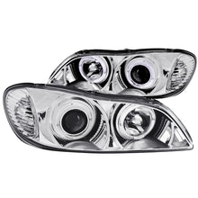 Load image into Gallery viewer, ANZO 2000-2004 Infiniti I30 and I35 Projector Headlights with Halo, Chrome Housing, Clear Lens – Pair