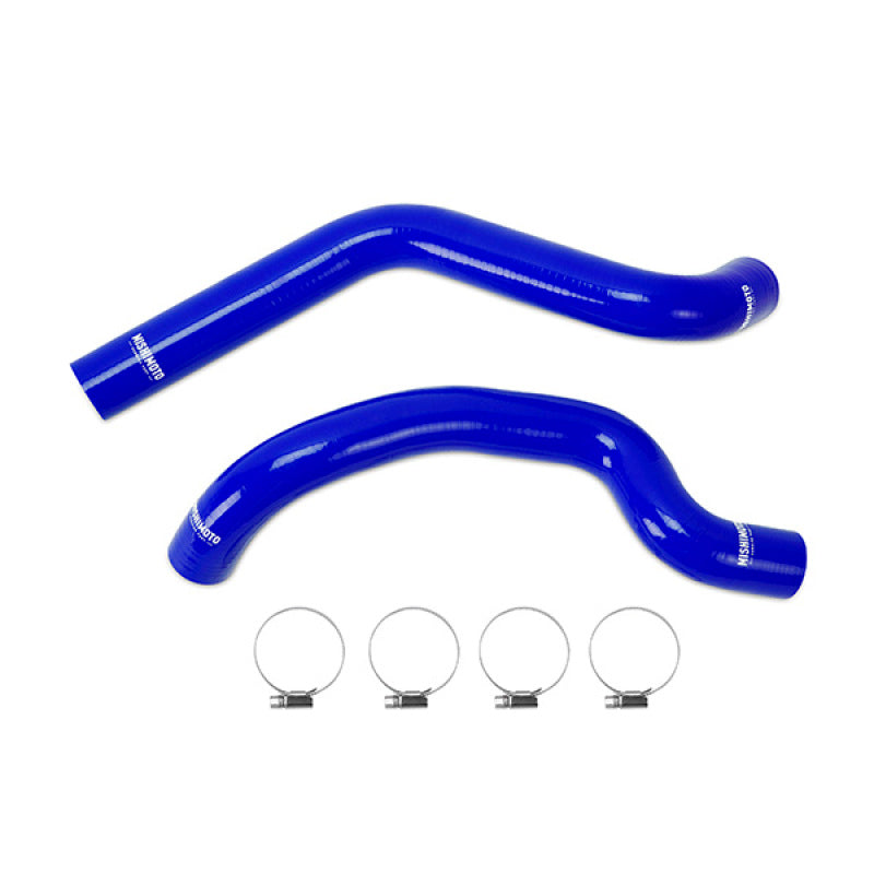 Mishimoto 2007-2011 Jeep Wrangler 6-Cylinder Blue Silicone Radiator Hose Kit