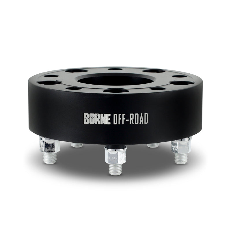 Mishimoto Wheel Spacers misBNWS-016-500BK, 5x139.7 Bolt Pattern, 77.8mm Hub-Centric, 1/2-20 Thread, Black