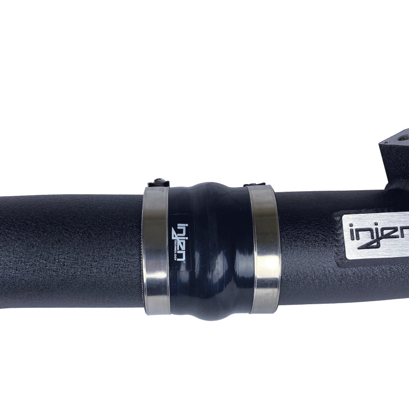 Injen SES Intercooler Pipes for 2020-2022 Toyota Supra & BMW Z4 - Wrinkle Black, Part Number injSES2300ICPWB