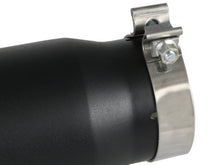 Load image into Gallery viewer, aFe Power Diesel Exhaust Tip Black - 4 in Inlet x 5 in Outlet x 12 in Length, Part Number afe49T40501-B12