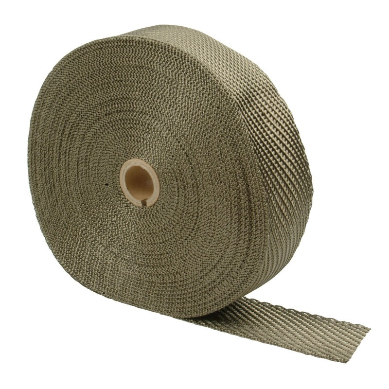 DEI Titanium Exhaust Wrap 2 inch x 100 ft - High-Performance Thermal Insulation for Automotive and Motorcycle Applications