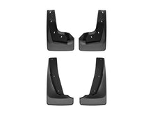 Load image into Gallery viewer, WeatherTech DigitalFit No-Drill MudFlap Kit Front and Rear Black WET110193-120193 for Chevrolet Traverse and GMC Acadia