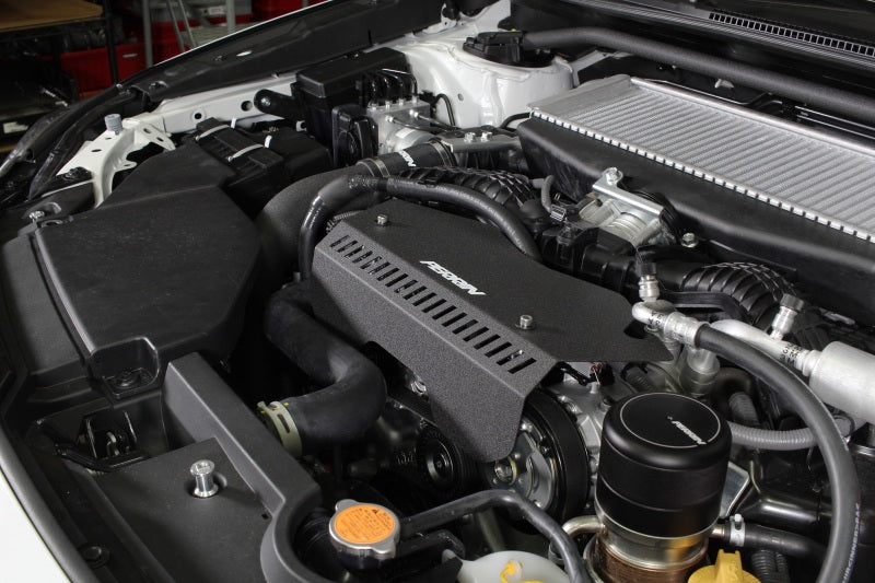 Perrin Performance Black Pulley Cover for 2022-2025 Subaru WRX (Part No. PSP-ENG-153BK)