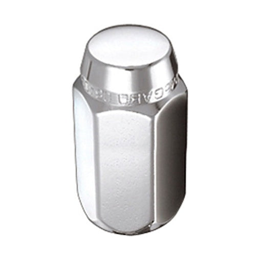 McGard Hex Lug Nut (Cone Seat) 9/16-18 / 7/8 Hex / 1.75in. Length (4-Pack) - Chrome
