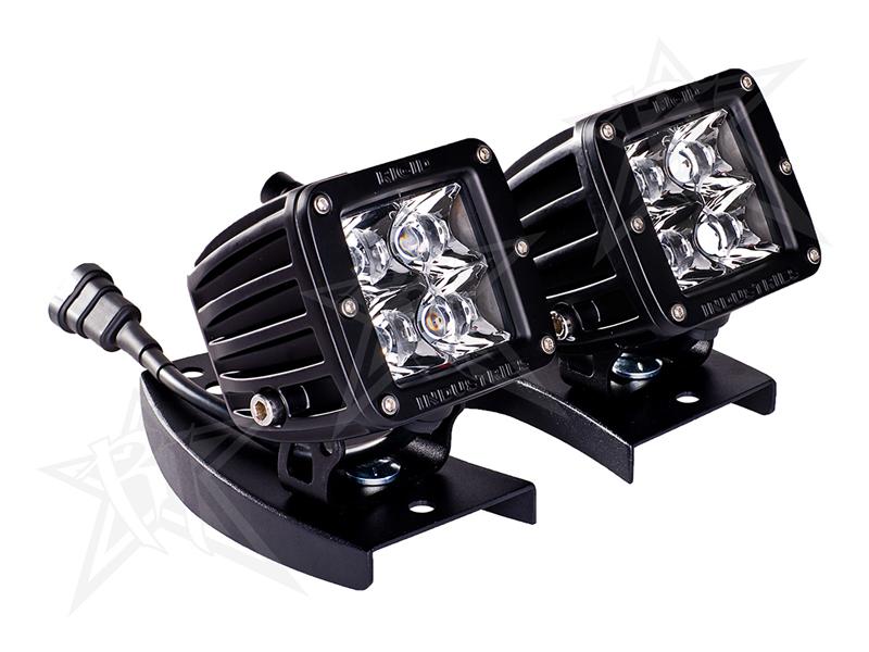 Rigid Industries Adapt Low Profile Mounting Kit for LED Light Bars - Part Number RIG46590