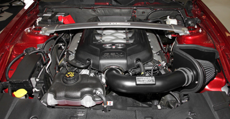 K&N Engineering Blackhawk Induction Cold Air Intake Kit for Ford Mustang 2011-2014 5.0L V8